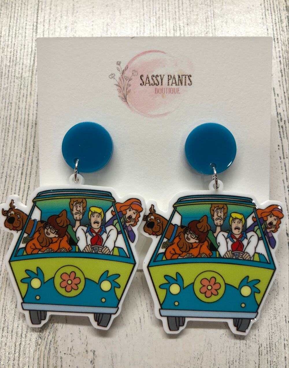 Scooby Doo and The Mystery Crew Earrings NEW